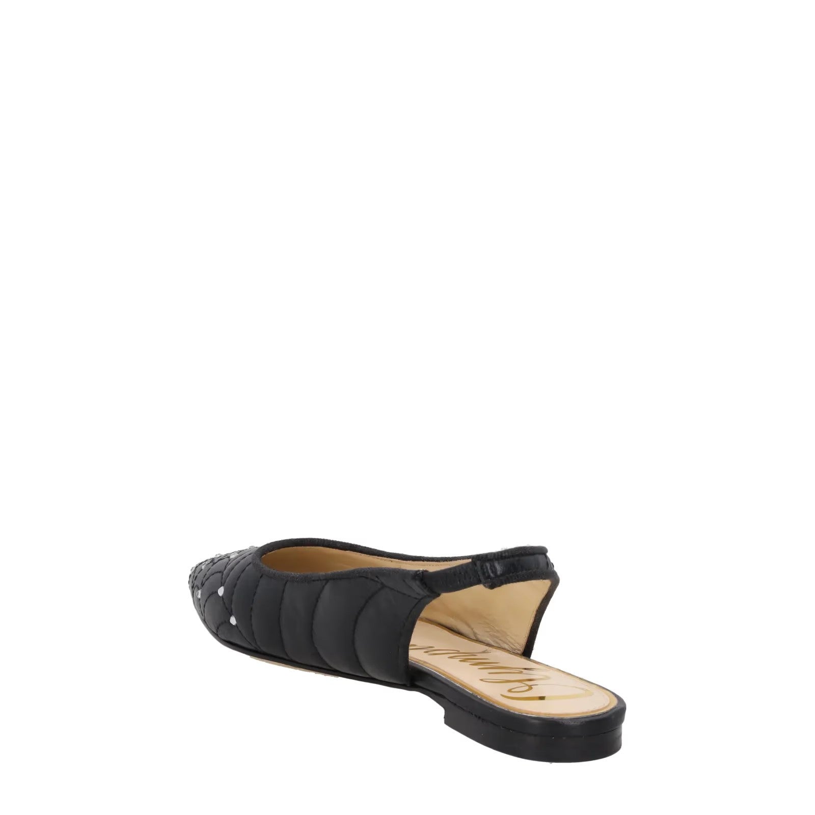 CHARLOTTE OLYMPIA Womens Nurmi Flat Leather Flats Ballerinas Black EU 37 RRP565 — View 5