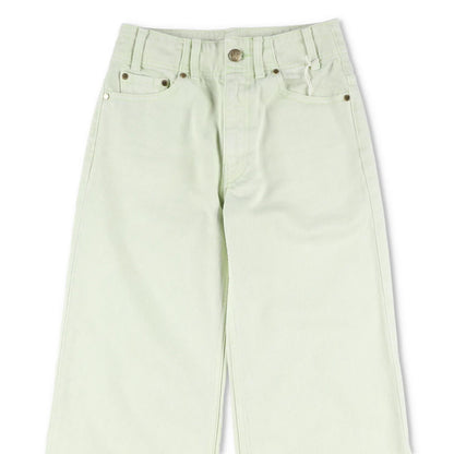 ULLA JOHNSON Womens Elodie Denim Jeans Straight Leg Pistachio Green 23 RRP 435 — View 2
