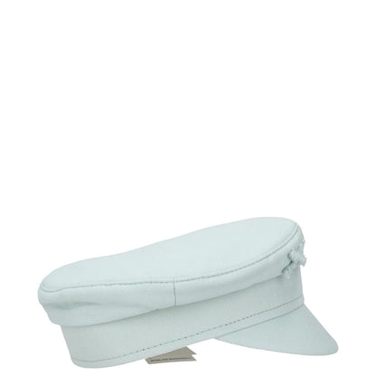 RUSLAN BAGINSKIY Womens Monogram Linen Baker Boy Hat Green Logo M RRP 250 — View 6