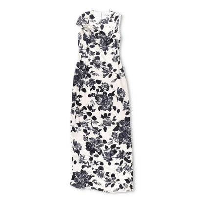 EMILIA WICKSTEAD Womens Drifa Maxi Dress Single Shoulder Flower Print 8 RRP 2080 — View 2