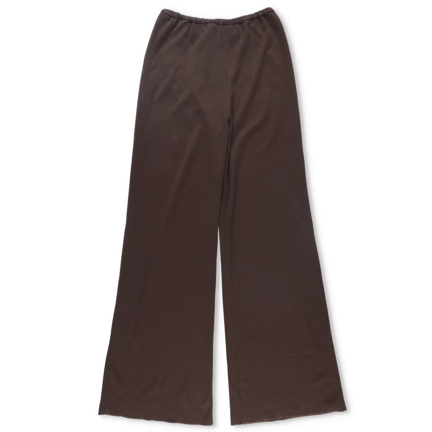 16ARLINGTON Womens Flared Joggers Wool Acrylic Blend Trousers Brown 12 RRP 680 — View 8