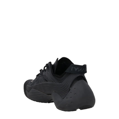 LANVIN Womens Flash-X Sneaker Black Polyurethane Moulded Sole Low Top UK4 RRP630 — View 5