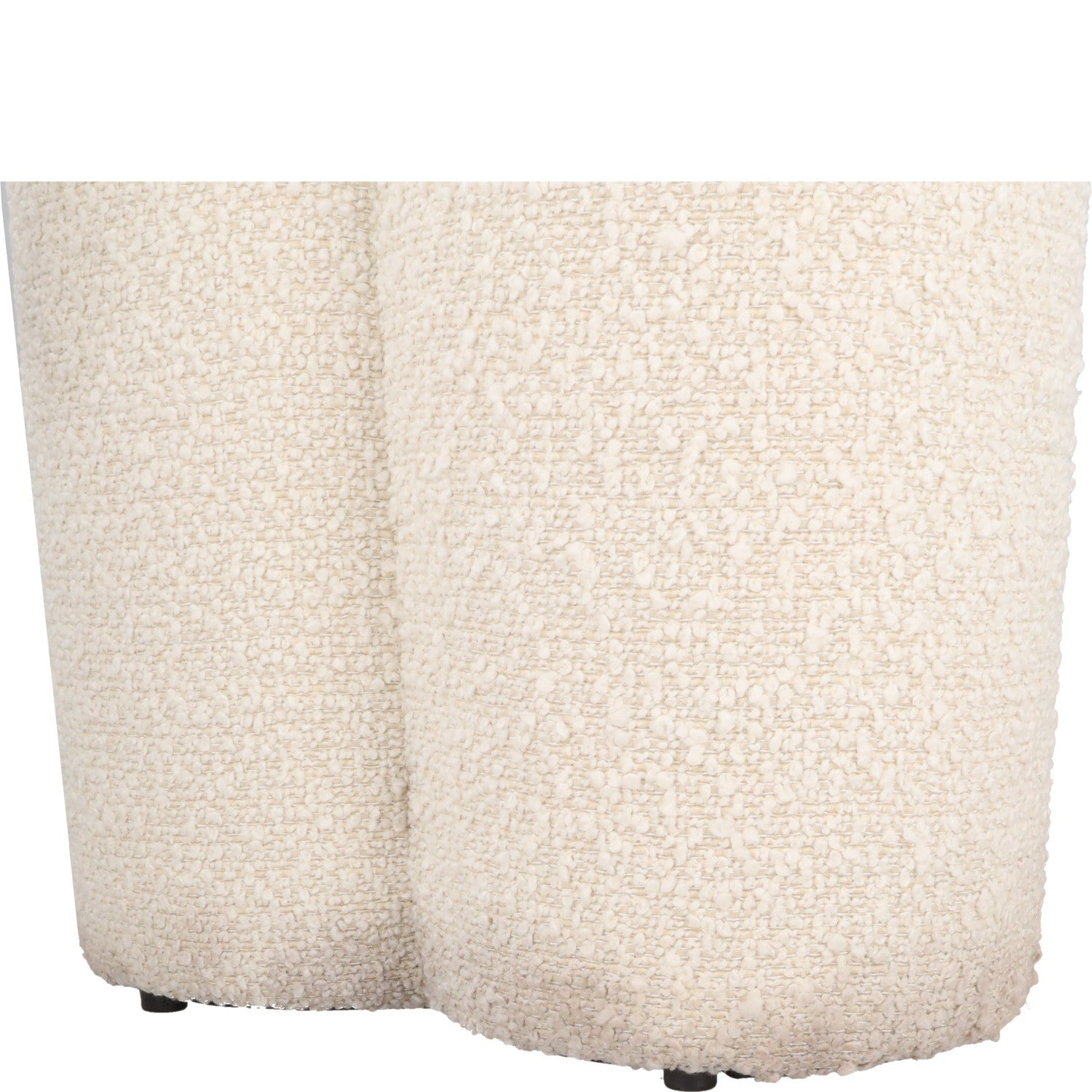 POLS POTTEN Clover Stool White Upholstered Modern Kitchen Dining Room OS RRP 275 — View 9