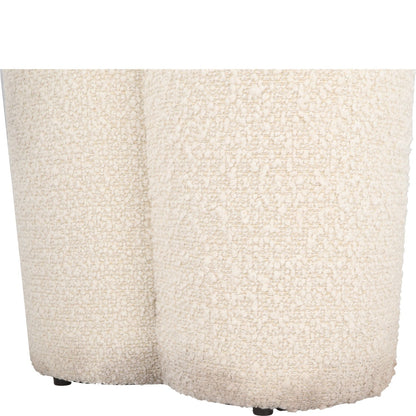 POLS POTTEN Clover Stool White Upholstered Modern Kitchen Dining Room OS RRP 275 — View 9