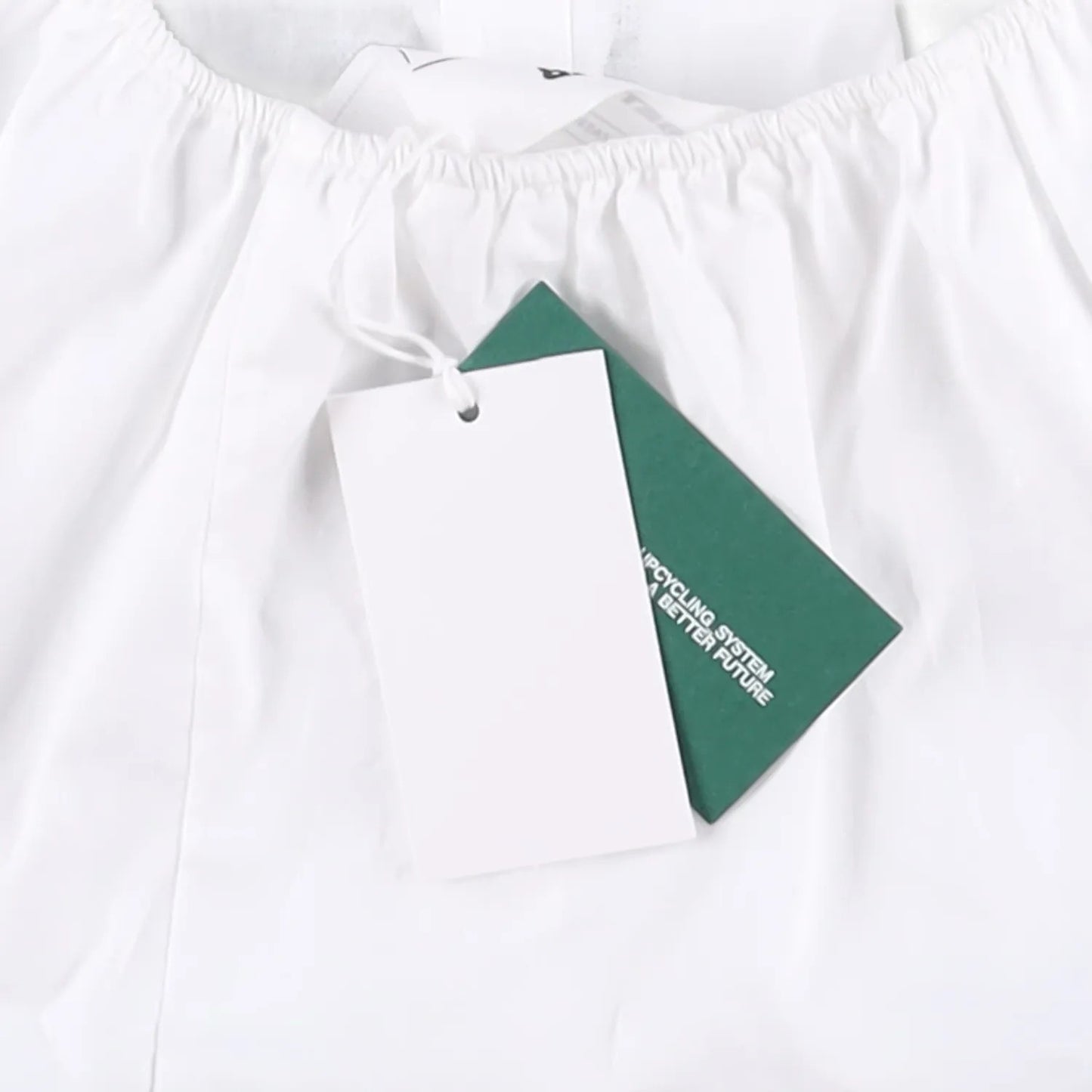 BETTTER X G&H Womens Kennedy Shirt Altered Front Bow Sleeveless White M RRP 378 — View 9