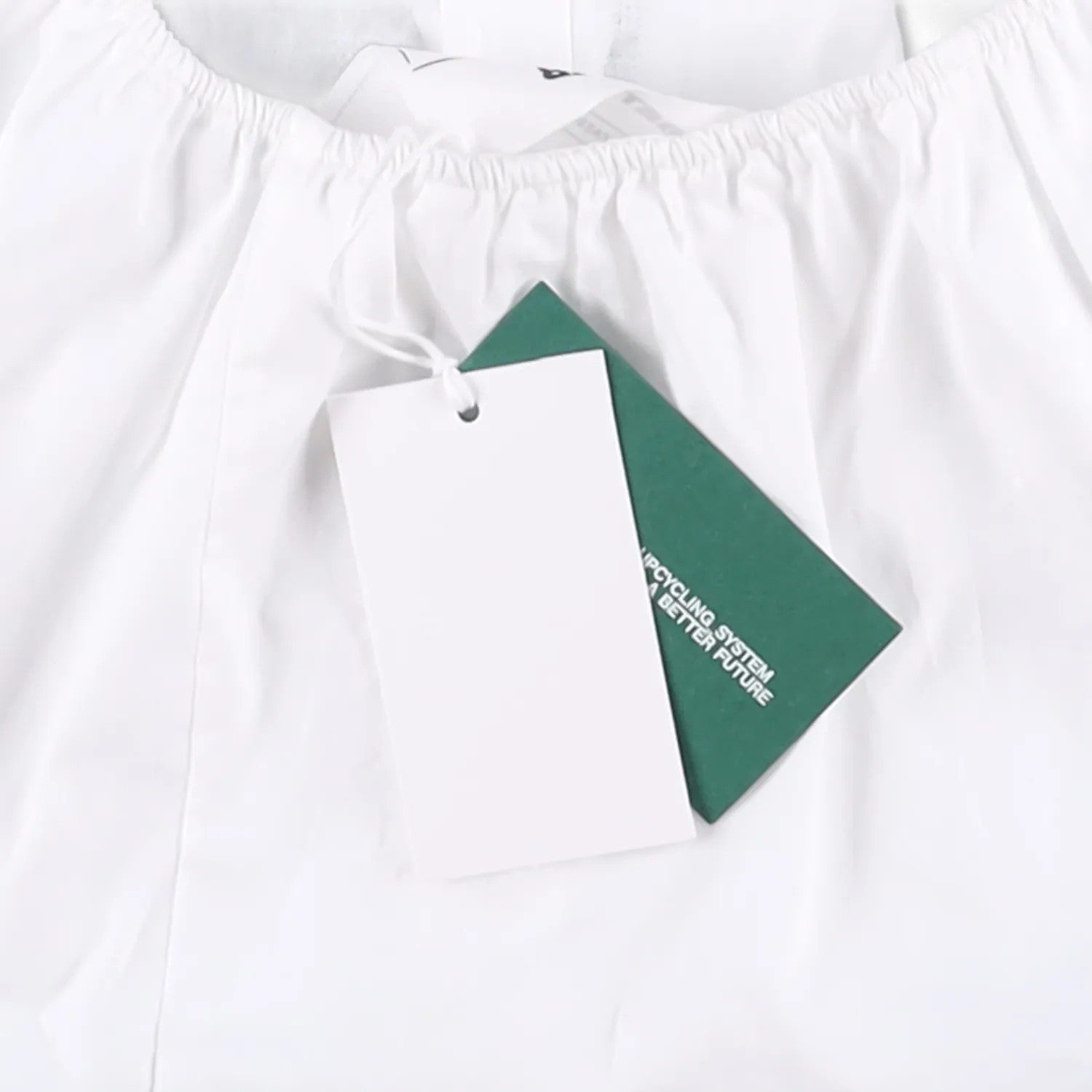 BETTTER X G&H Womens Kennedy Shirt Altered Front Bow Sleeveless White M RRP 378 — View 9