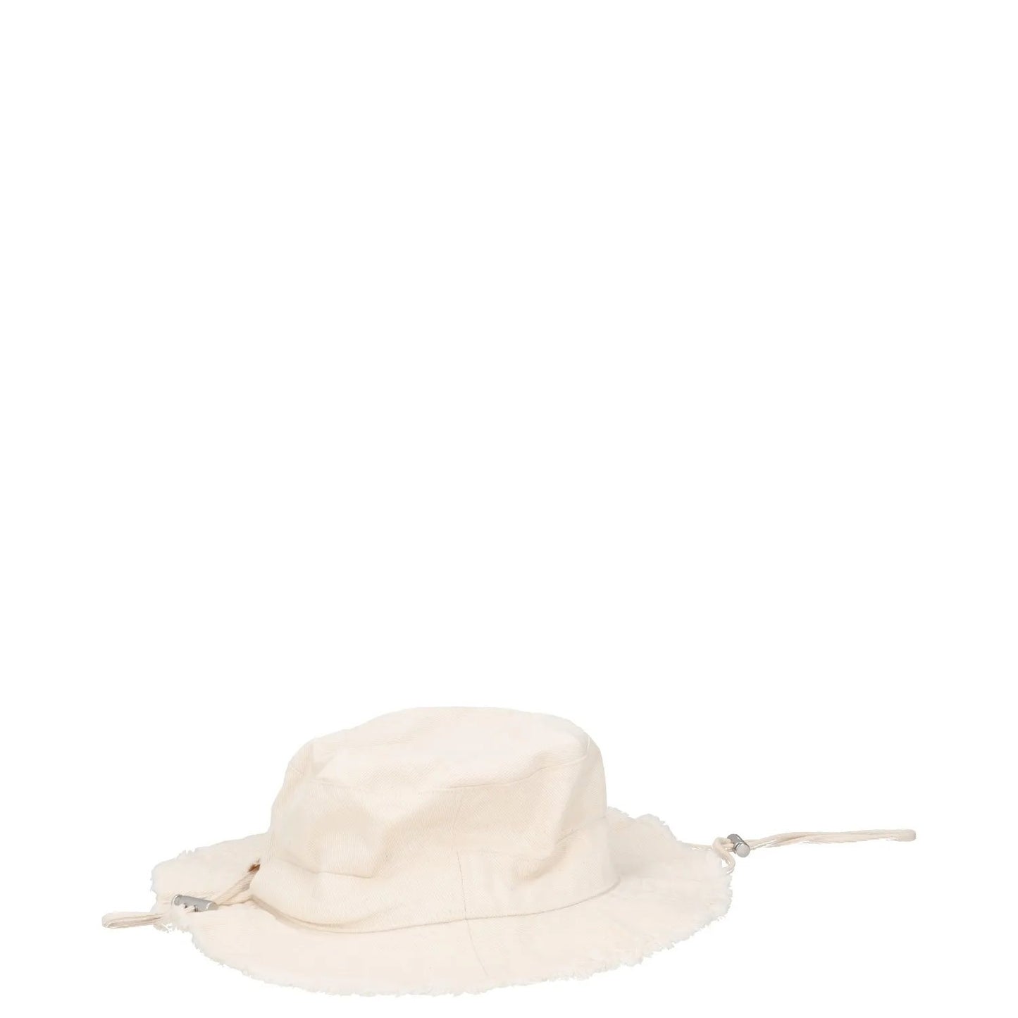 JACQUEMUS Unisex Jacqu Le Bob Artichaut Hat Neutrals Logo Strap Size 60 RRP 125 — View 6