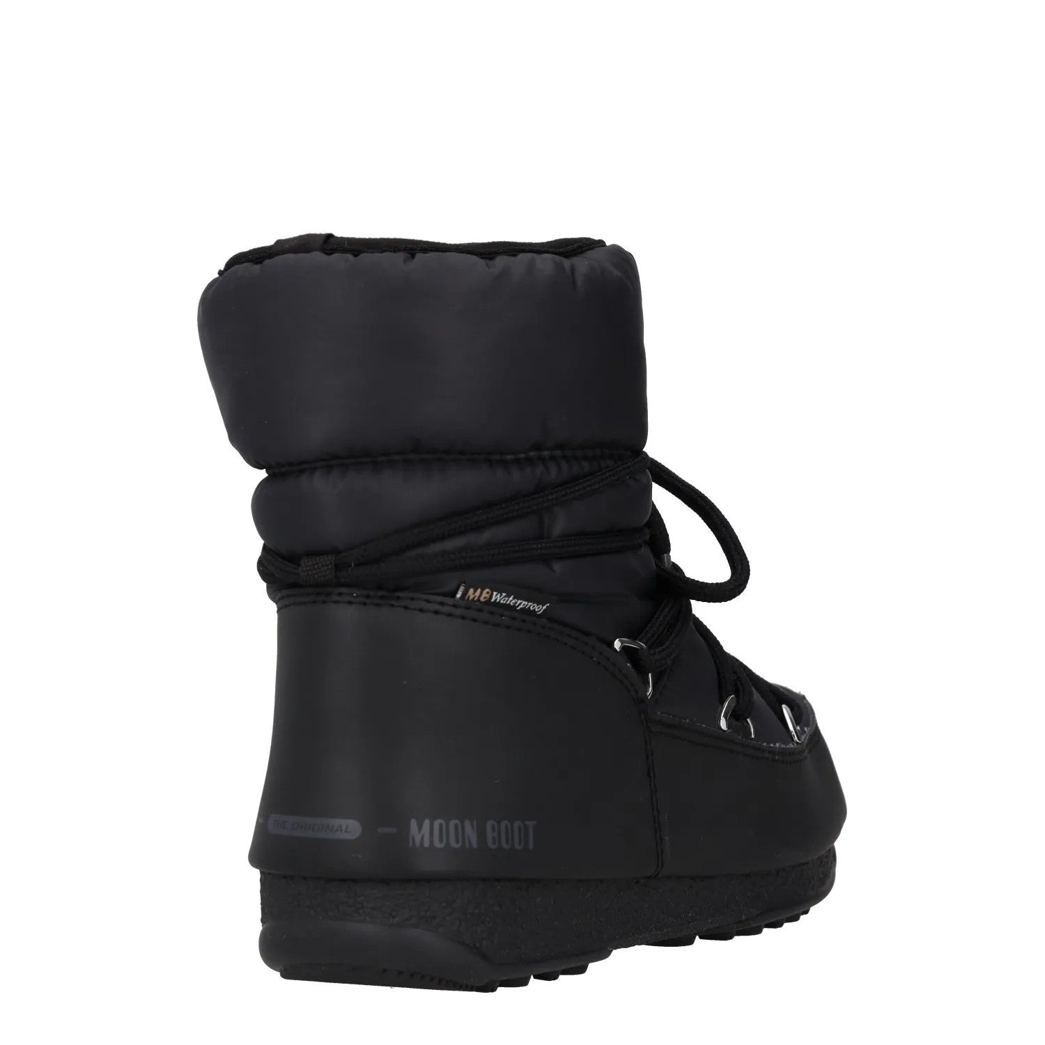 MOONBOOT Womens Ankle Snow Boots Black Synthetic Flat Lace Up UK 3.5 RRP 150 — View 6