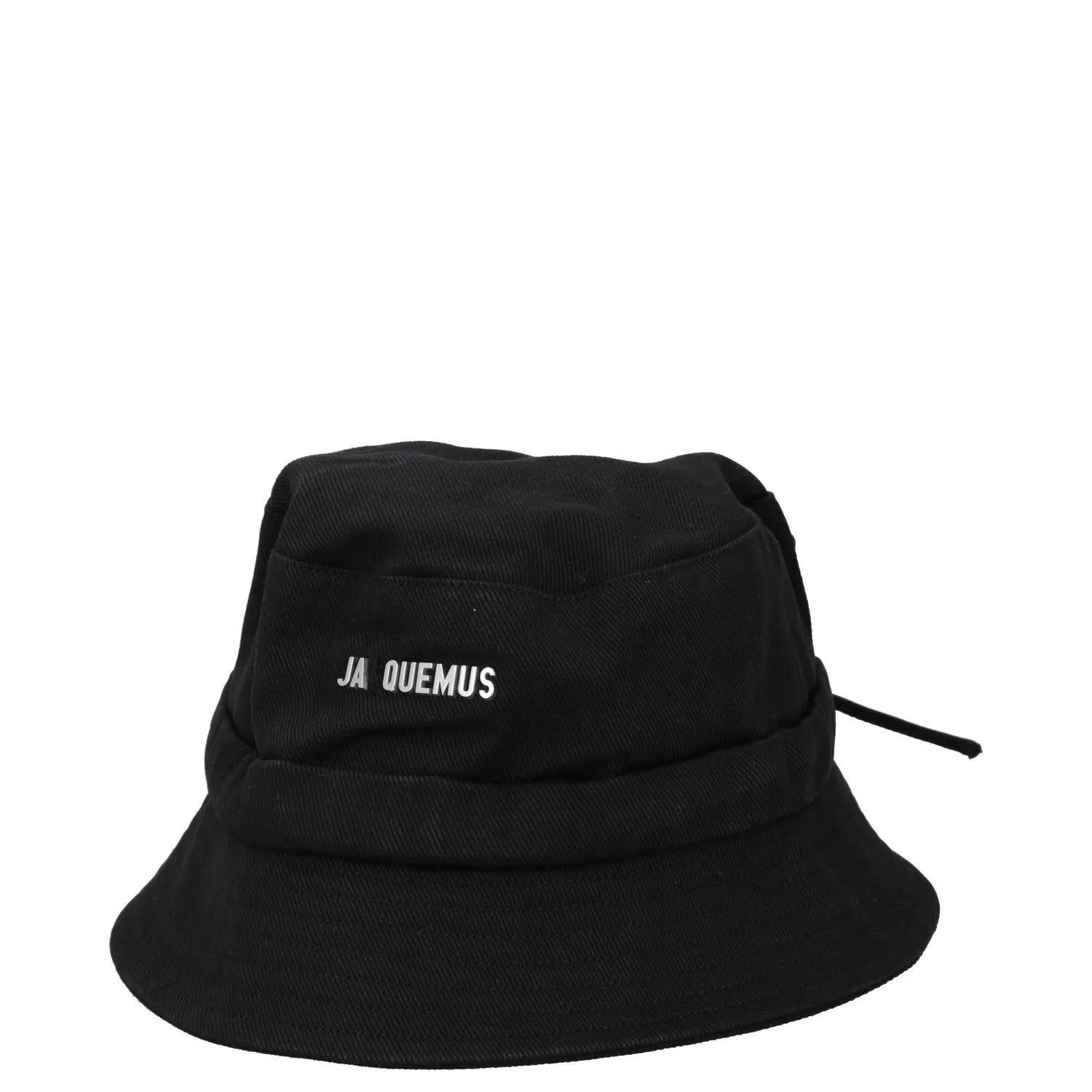 JACQUEMUS Womens Le Bob Gadjo Bucket Hat Black Cotton Logo Size 58 RRP 100 — View 2
