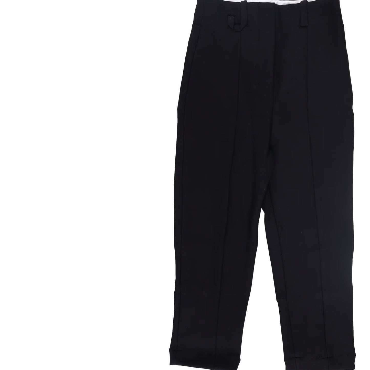 JACQUEMUS Womens Le Pantalon Capri Trousers Black Slim Fit Black 34 RRP 550 — View 2