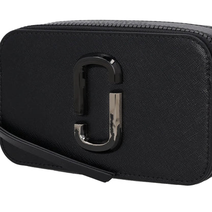 MARC JACOBS Womens Crossbody Handbag Black Leather Zip Closure M RRP 350 — View 11