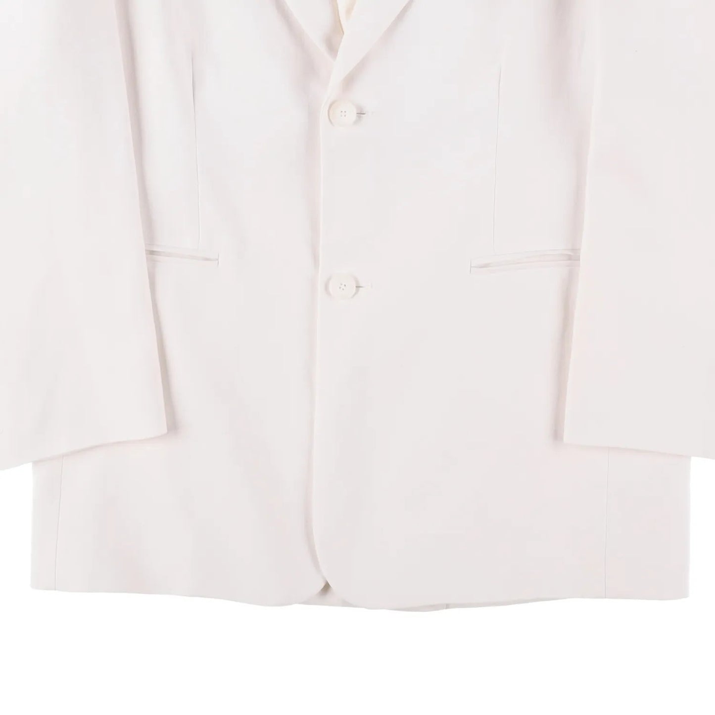FRANKIE SHOP Womens Aiden Single Breasted Blazer Linen White Size S RRP 350 — View 3