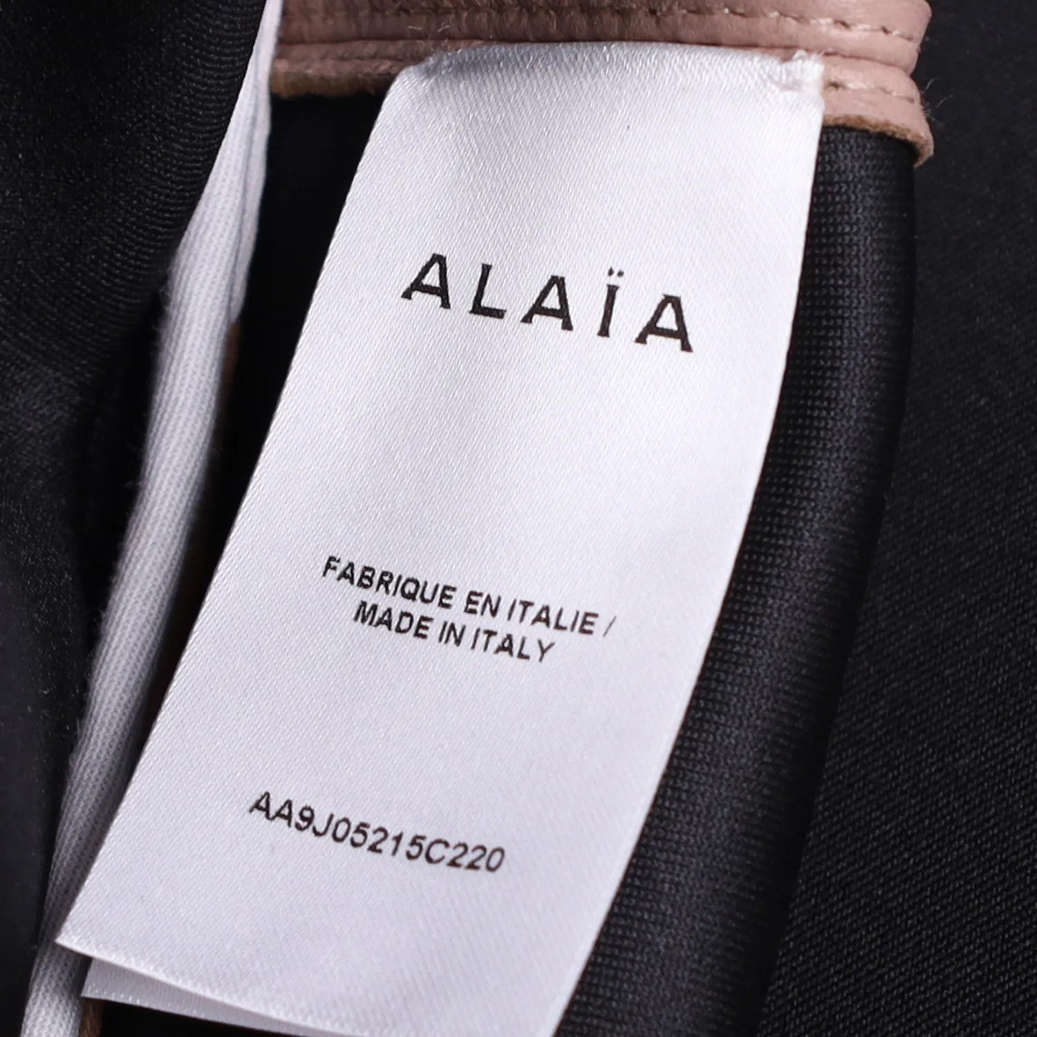 ALAIA Womens Pencil Skirt Midi Leather Neutrals Zip Closure 40 RRP 5790 — View 8