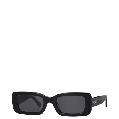 KAREN WAZEN Womens Square Sunglasses Black Acrylic Tinted Lens OS RRP 200 — View 2
