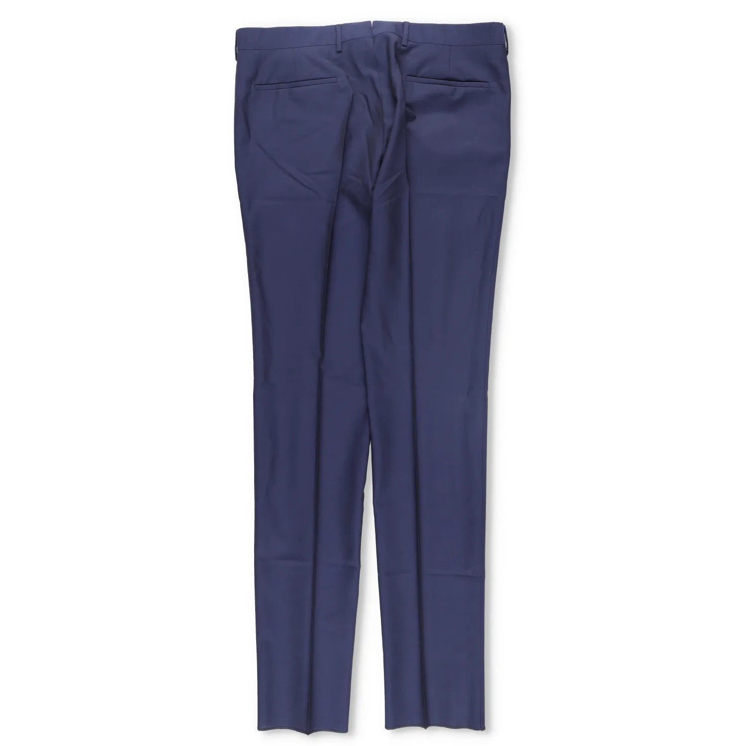 PRADA Mens Dress Pants Trousers Blue Pleated Straight Leg Size 52 R RRP 400 — View 9