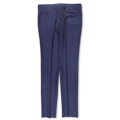 PRADA Mens Dress Pants Trousers Blue Pleated Straight Leg Size 52 R RRP 400 — View 9