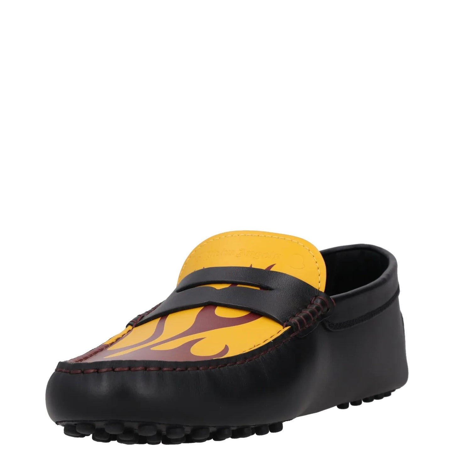 MONCLER GENIUS X PALM Mens Gommino Loafers Brown Casual Slip On UK 10 RRP 505 — View 3