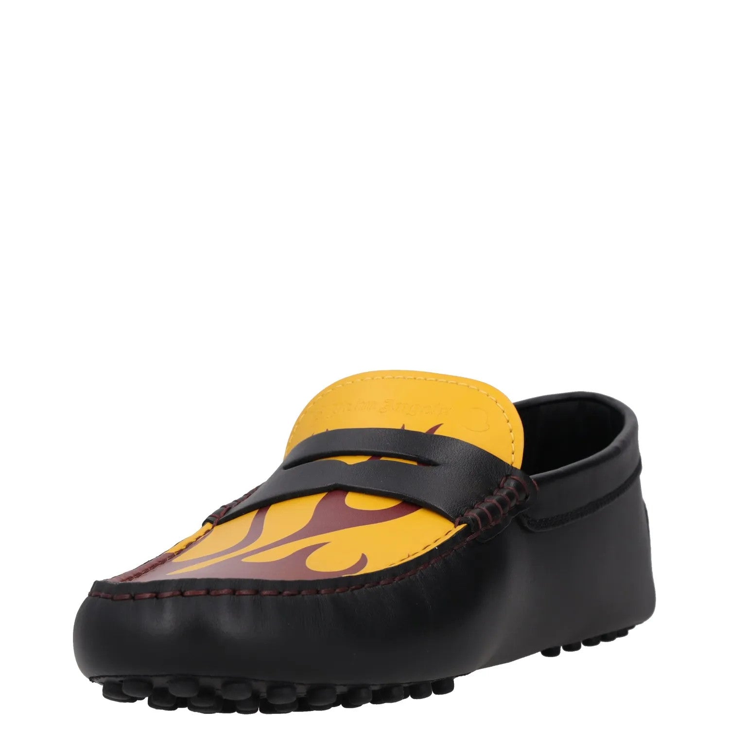 MONCLER GENIUS X PALM Mens Gommino Loafers Brown Casual Slip On UK 10 RRP 505 — View 3