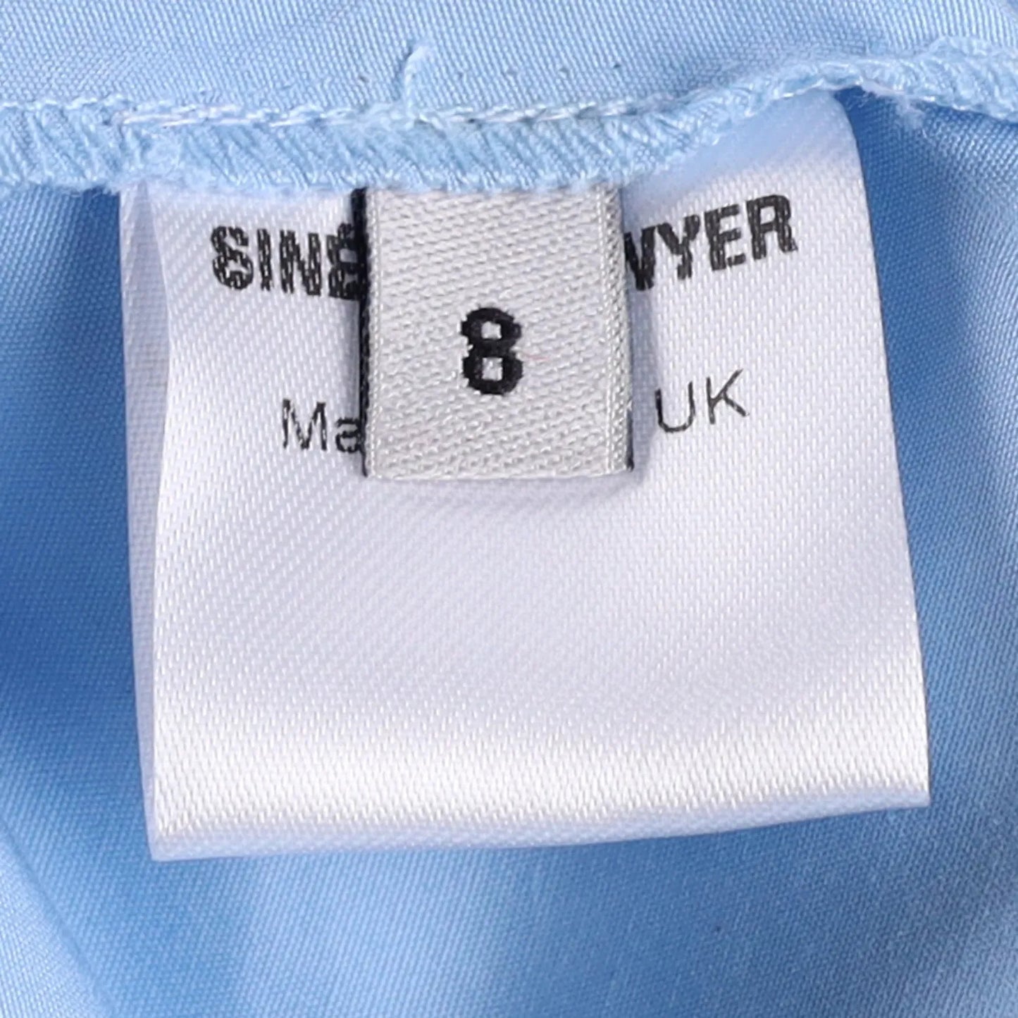 SINEAD O'DWYER Womens Mini Skirt Ra-Ra Culottes Blue Mid Rise Short 10 RRP 660 — View 7