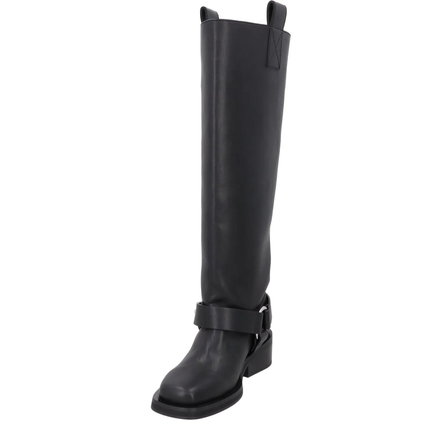GANNI Womens Tubular High Black Knee High Bootie Synthetic Casual UK 3 RRP 725 — View 3