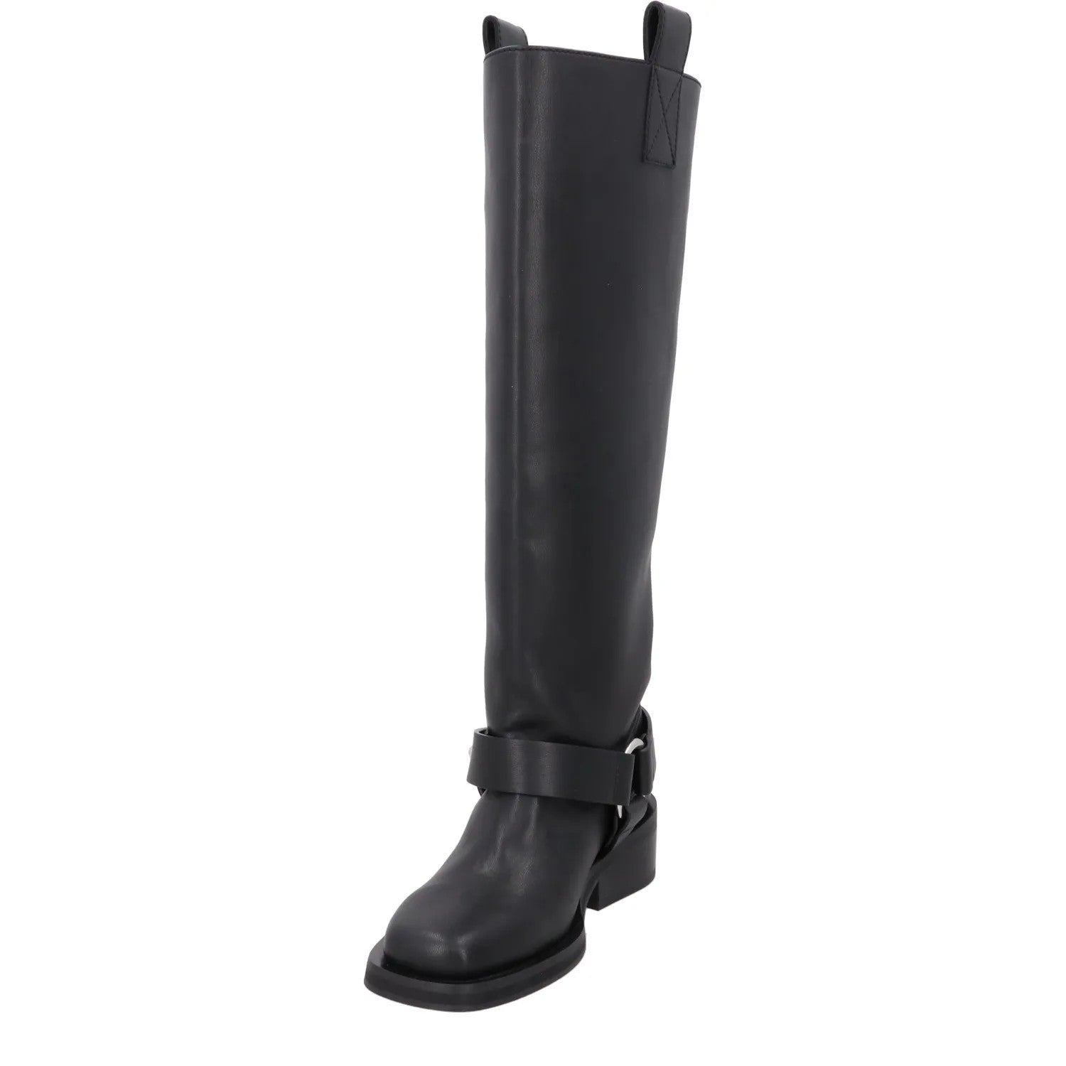 GANNI Womens Tubular High Black Knee High Bootie Synthetic Casual UK 3 RRP 725 — View 3