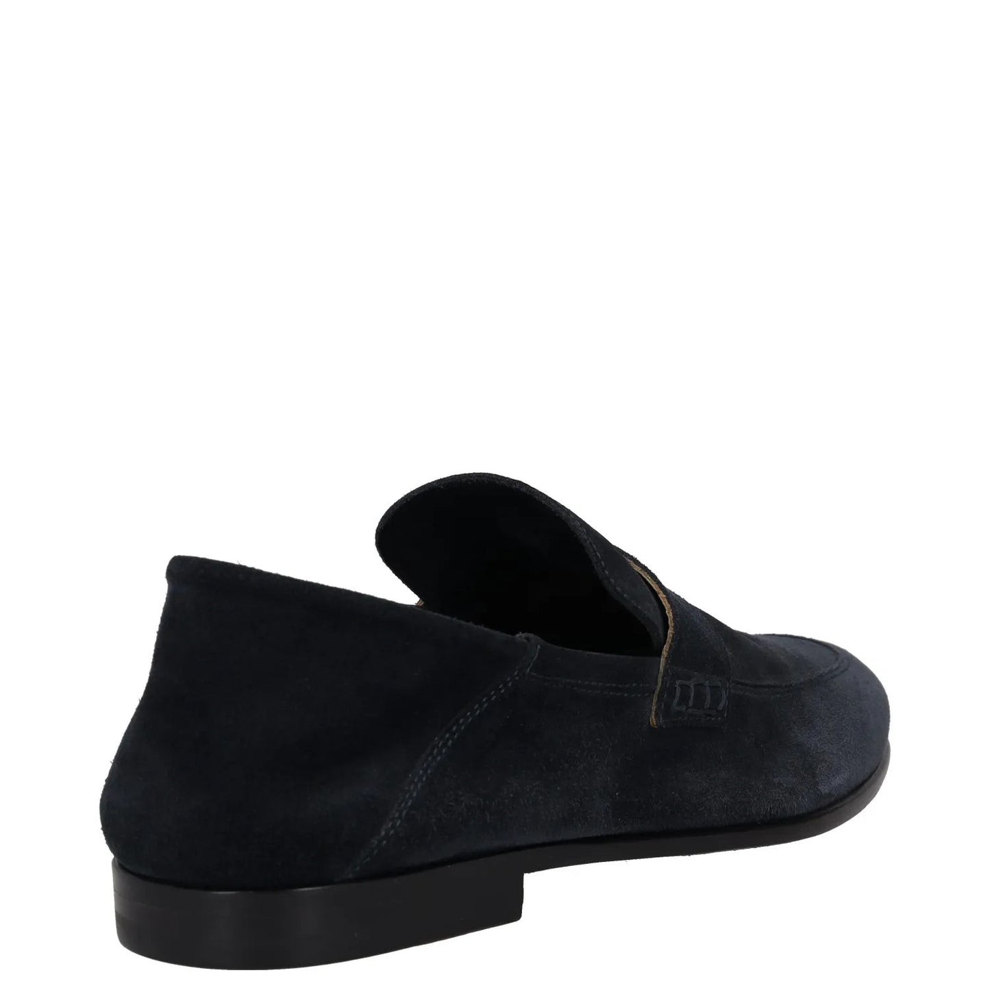 HARRYS Mens Dress Loafers Blue Suede Leather Slip On Elegant UK 8 RRP 250 — View 6