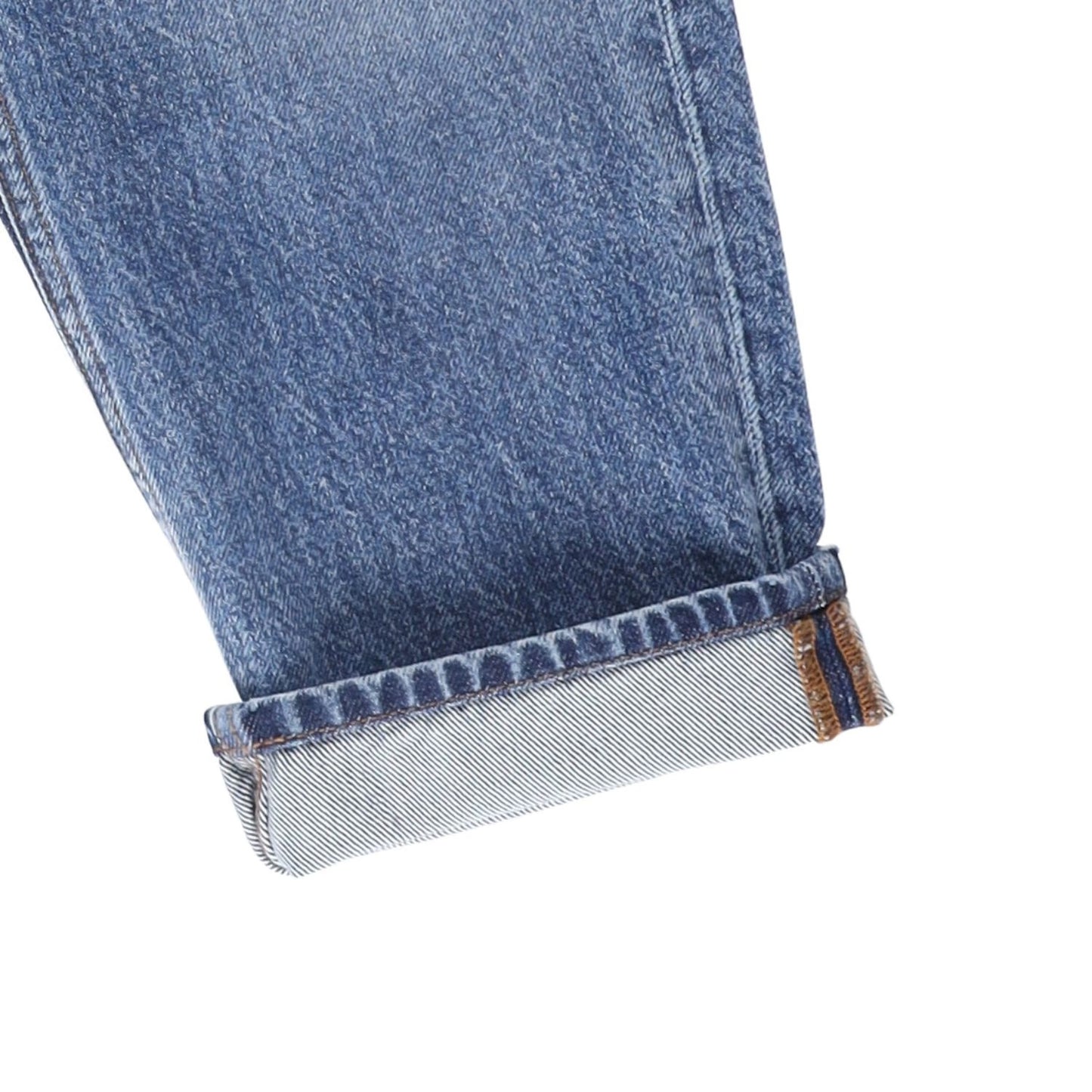 J.W.Anderson Womens Cropped Straight Leg Jeans Blue Denim Size 24 RRP 415 — View 10