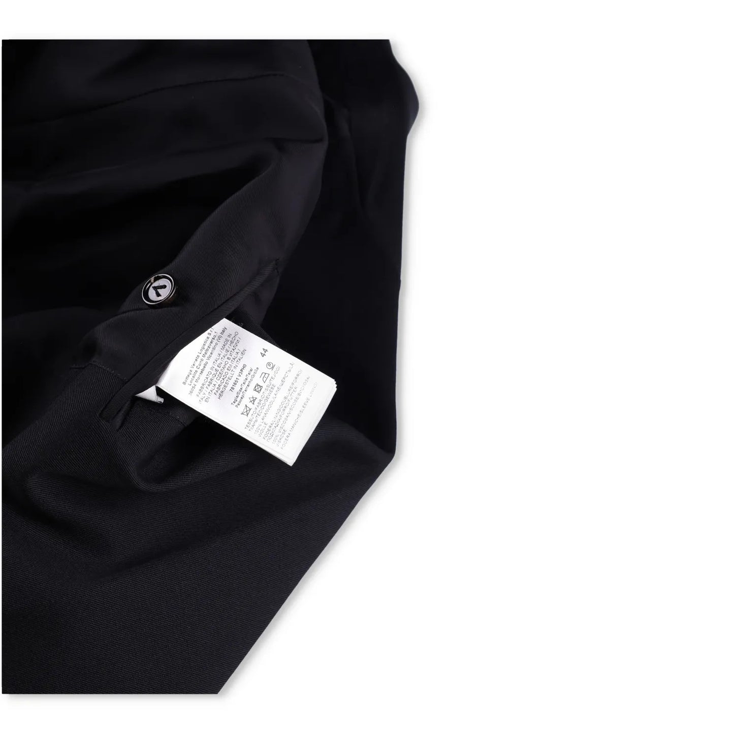 BOTTEGA VENETA Womens Blazer Jacket Long Sleeve Double Breasted Black 44 RRP2060 — View 12