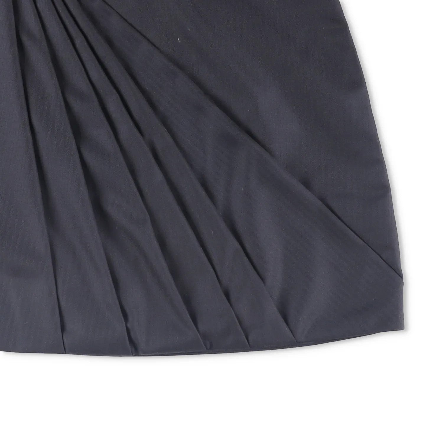 RACIL Women Misha Herringbone Wool High Waisted Mini Draped Skirt Black 3 RRP420 — View 4