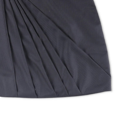 RACIL Women Misha Herringbone Wool High Waisted Mini Draped Skirt Black 3 RRP420 — View 4