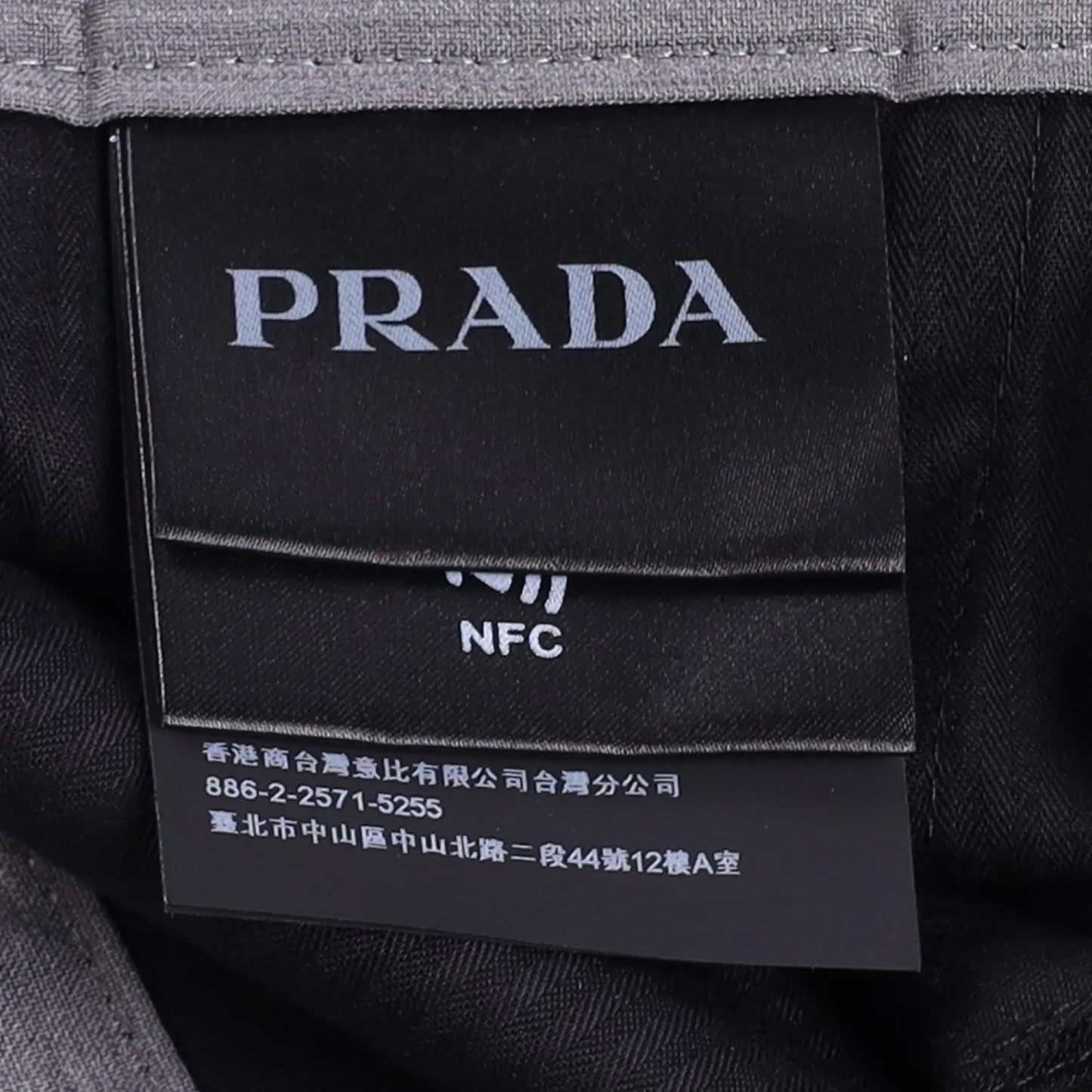 PRADA Mens Mohair Seta Suit Tailored Trousers Grey Dress Pants Size 46 RRP 1532 — View 7