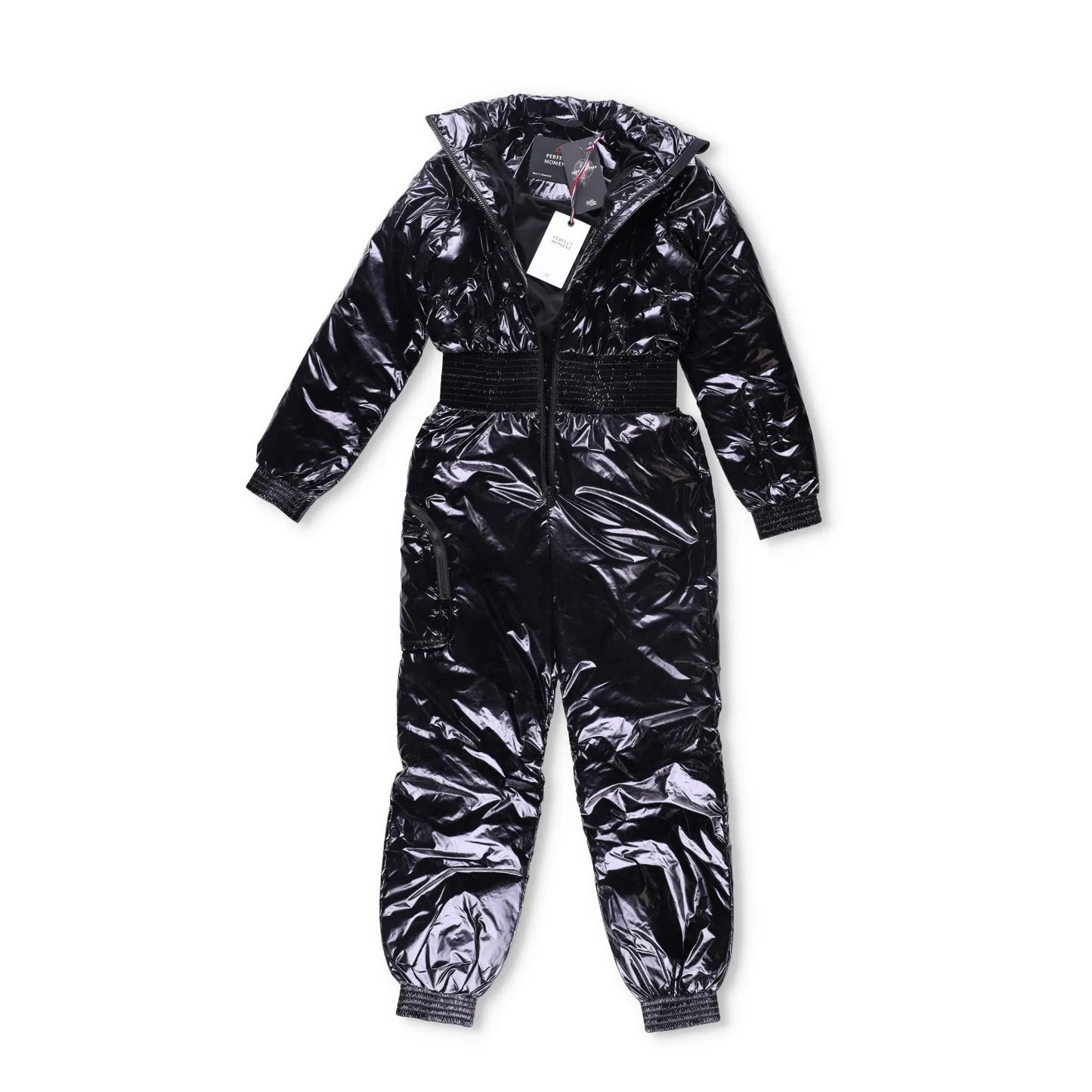PERFECT MOMENT Womens Ski Suit Black Long Sleeve Nylon Snowsuit Size S RRP 950 — View 4