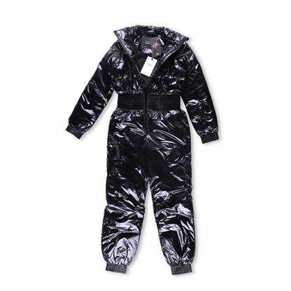 PERFECT MOMENT Womens Ski Suit Black Long Sleeve Nylon Snowsuit Size S RRP 950 — View 4