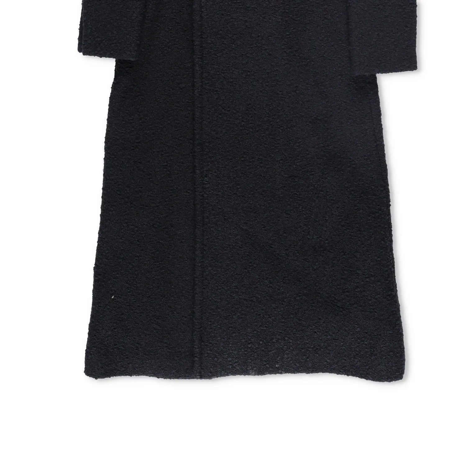 BOTTEGA VENETA Womens Black Double Breasted Overcoat Cotton Blend 38 RRP 3500 — View 4