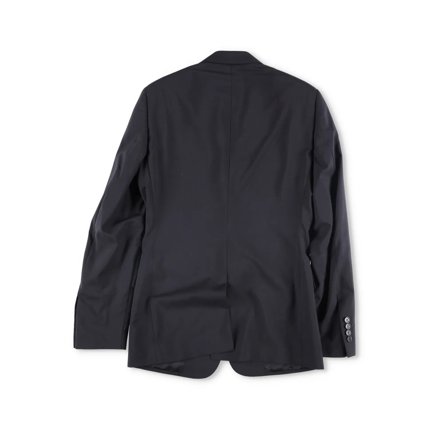 DIOR HOMME Mens Two Button Blazer Mid Length Black Jacket Size 46 R RRP 1500 — View 5