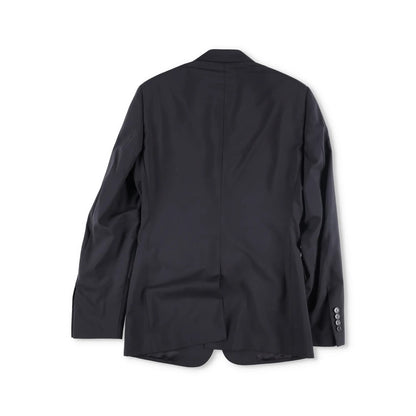 DIOR HOMME Mens Two Button Blazer Mid Length Black Jacket Size 46 R RRP 1500 — View 5