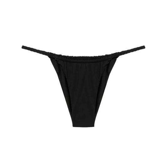 ISA BOULDER Women's Rev Bikini Bottoms Twist Strap Black Size S RRP 160