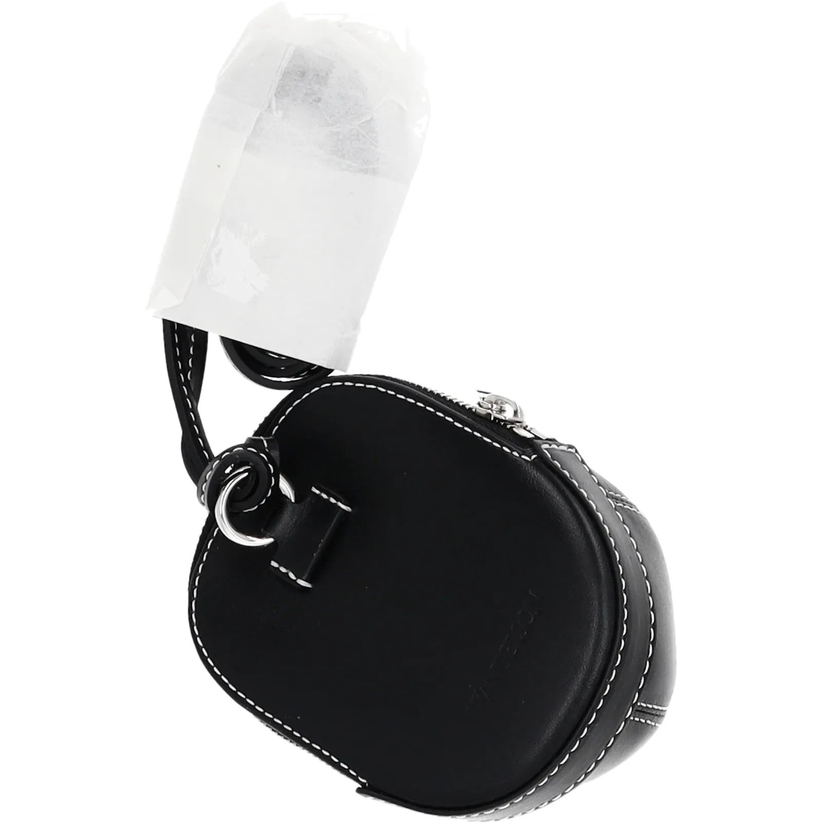 J.W. ANDERSON Womens Nano Cap Crossbody Bag Leather Black Size S RRP 295 — View 9