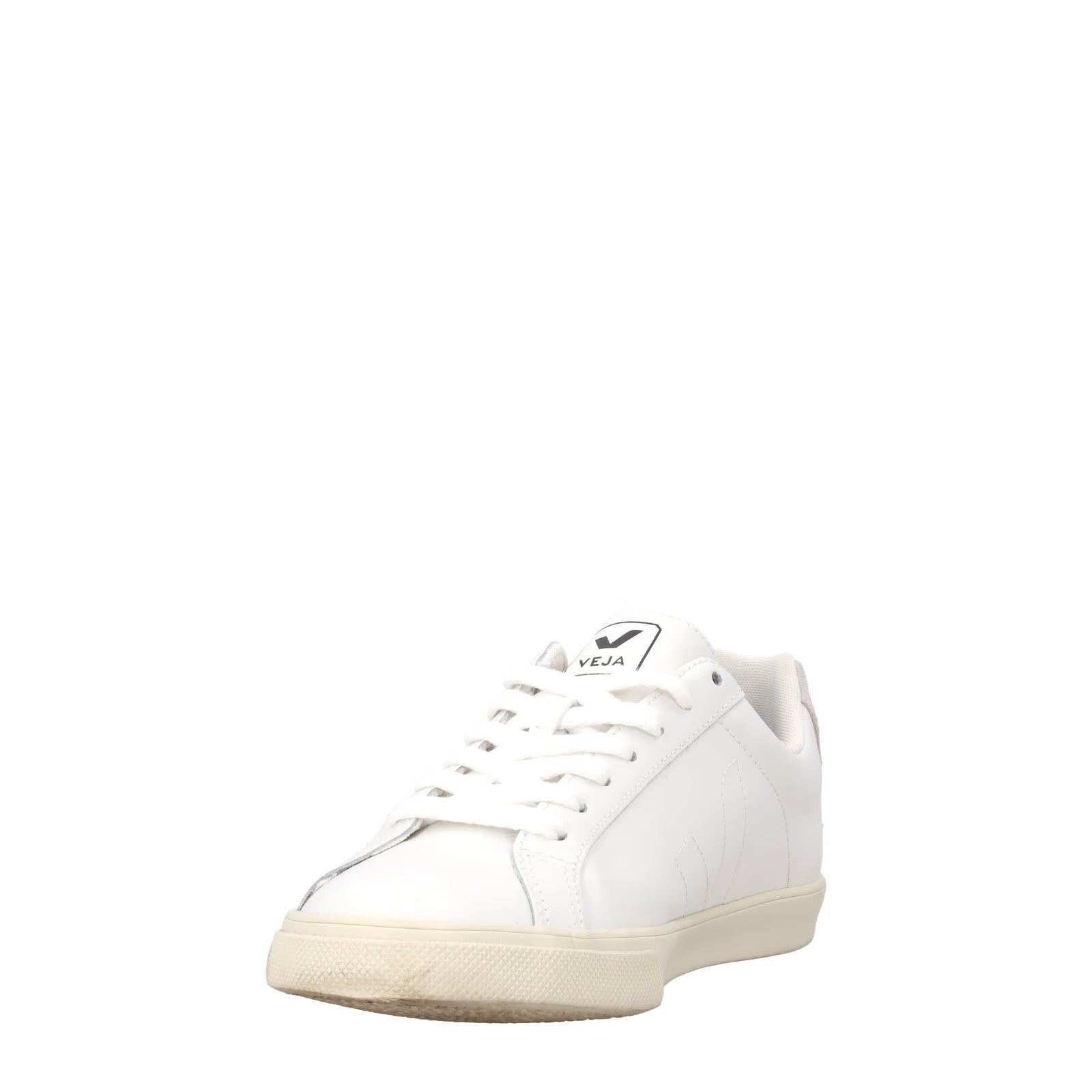 VEJA Esplar Sneakers Low Top Lace Up Leather Stitch Logo White UK 5 RRP 120 — View 3