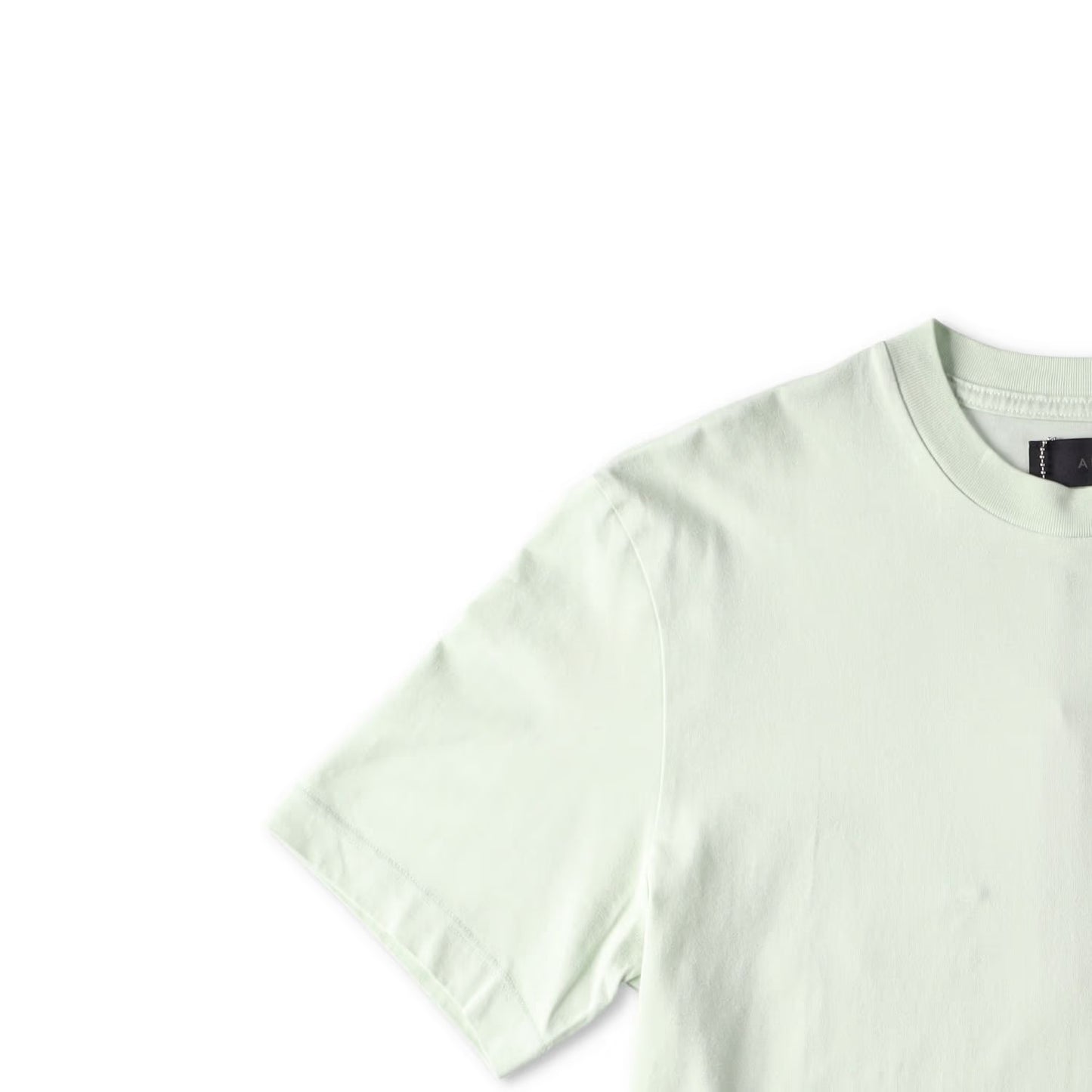 AMIRI Mens Ma Logo T-Shirt Crew Neck Short Sleeve Cotton Green XS RRP 370 — View 4