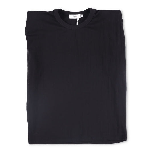 FRANKIE SHOP Womens Top Cotton Black Sleeveless Crew Neck Size XS RRP 125