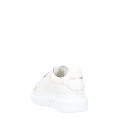 ALEXANDER MCQUEEN Girls Trainers White Low Top Lace Up Chunky UK 10 RRP 524 — View 5