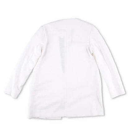 TOVE Womens Saunders Jack Blazer Ivory White Logo Hook & Eye Size 38 RRP 795 — View 9