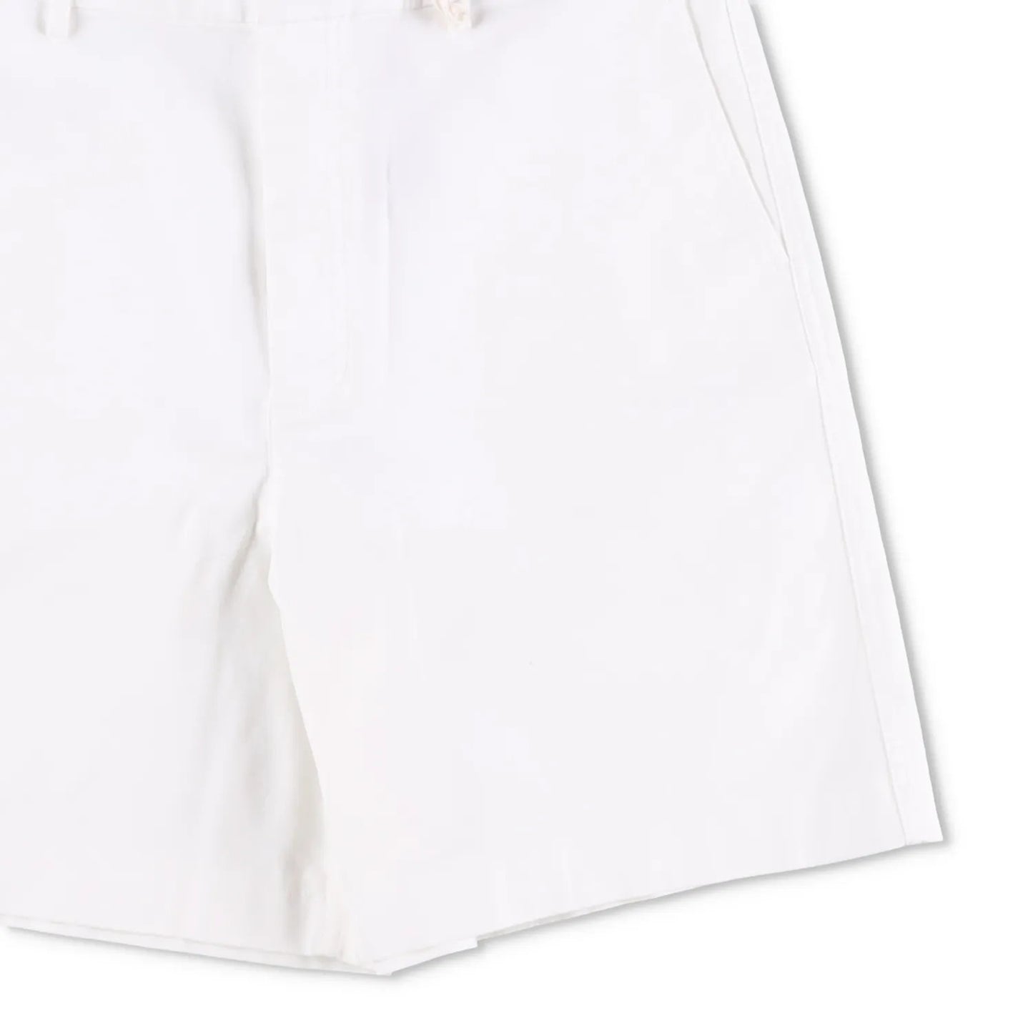 VALENTINO Men Bermuda Short Applicazioni V Metallo White Flat Front 52 RRP990 — View 4