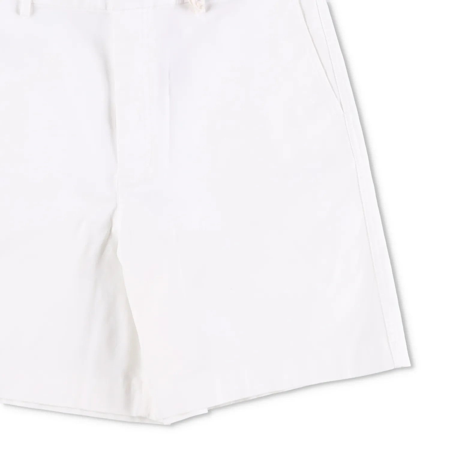 VALENTINO Men Bermuda Short Applicazioni V Metallo White Flat Front 52 RRP990 — View 4