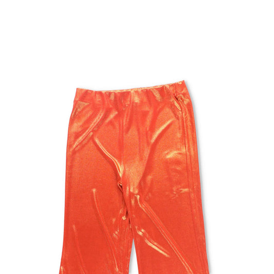 MACCAPANI Womens Lurex The Easy Pant Flared Trousers Orange Size S RRP 490 — View 2