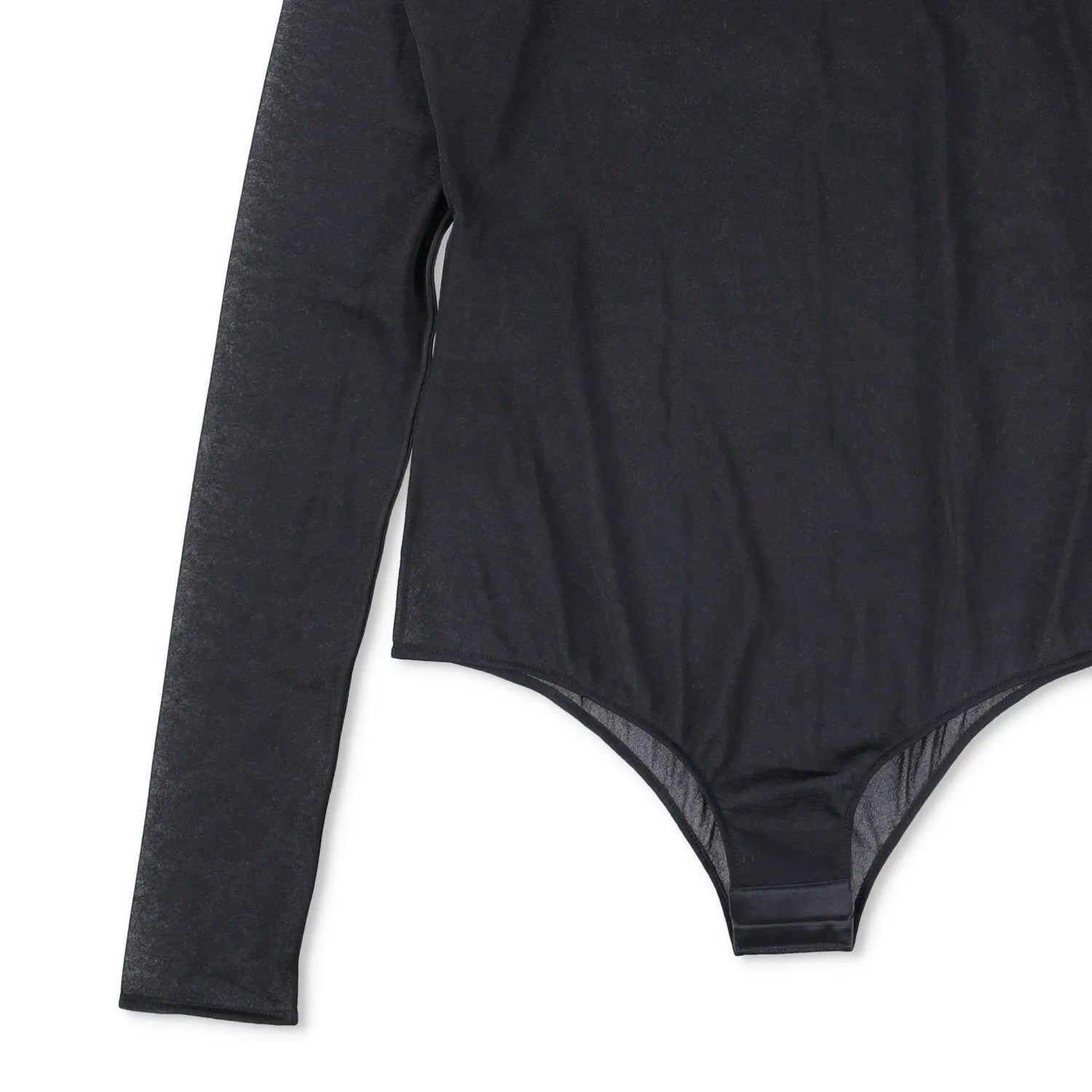 PRADA Womens Allinone Bodysuit High Neck Long Sleeve Fitted Black 38 RRP 770 — View 3