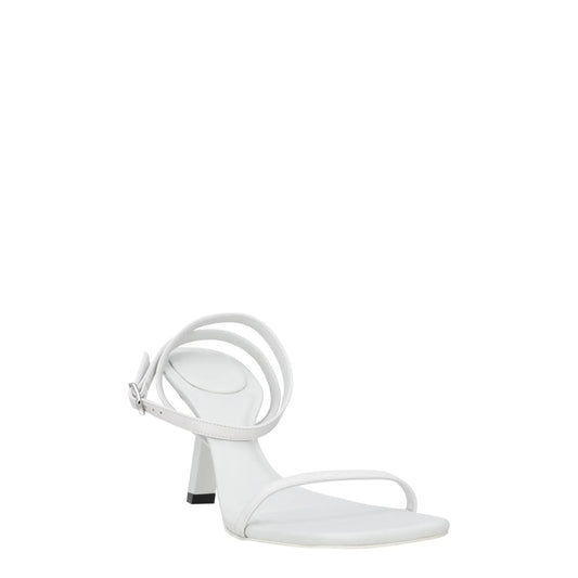 BALENCIAGA Womens Slingback Stiletto Heels White Leather Size UK 9 RRP 625 — View 2