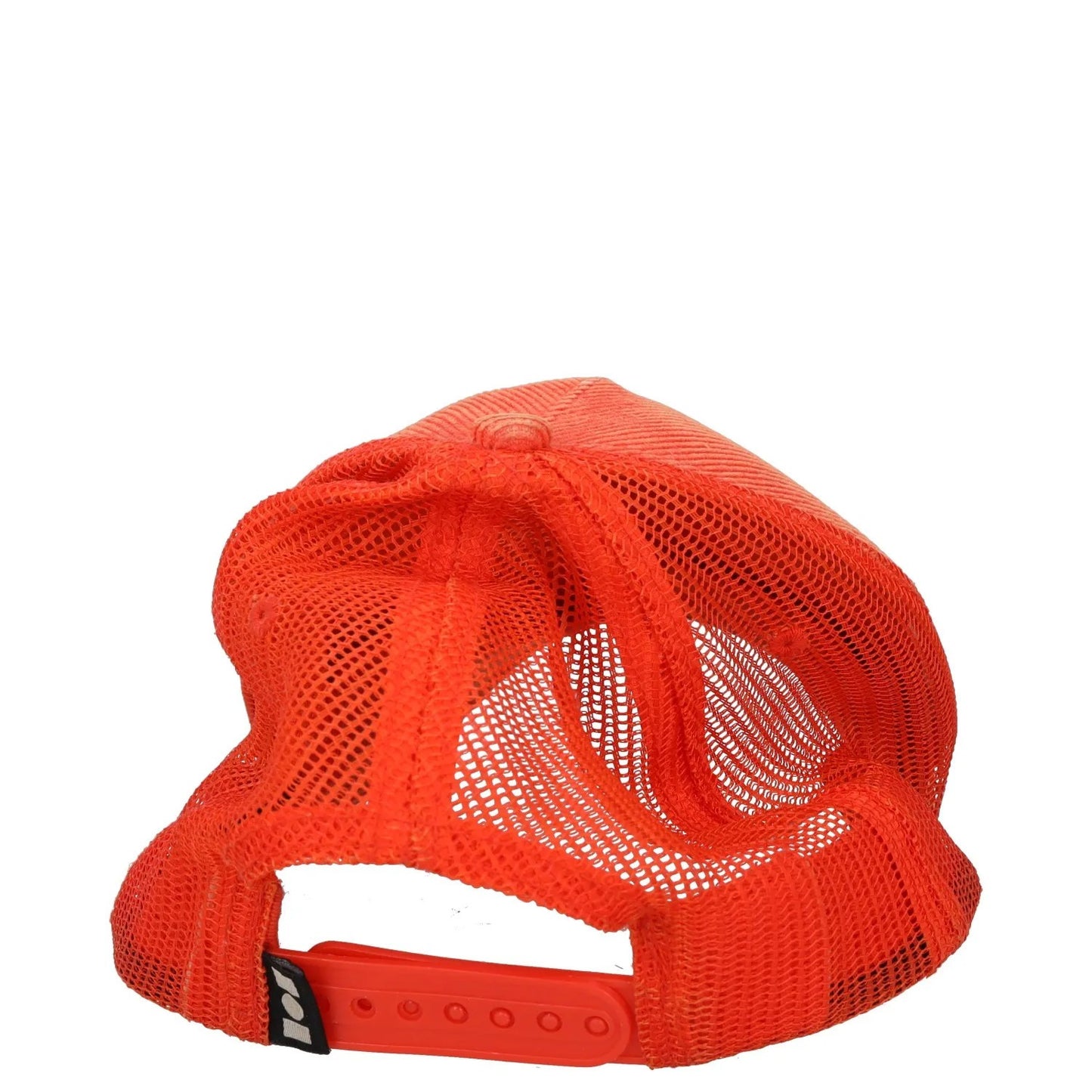 NAHMIAS Mens Summerland Corduroy Trucker Hat Orange Adjustable One Size RRP 215 — View 5