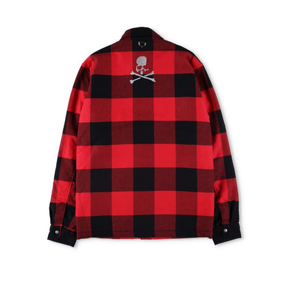 WOOLRICH X MASTERMIND Japan Buffalo Checked Jacket Red Cotton S/XS  RRP750 — View 15
